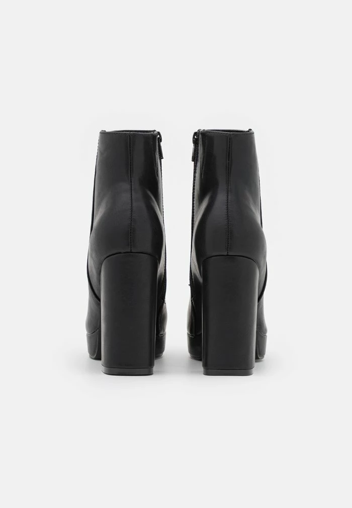 Even&Odd Platform Ankle Boots - Black 6 Even&Odd Platform Ankle Boots - Black - Image 4