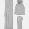 Even&Odd SET - Scarf - Grey -Even&Odd Sales Store 305377a00764431cae50ab5f496b7a36