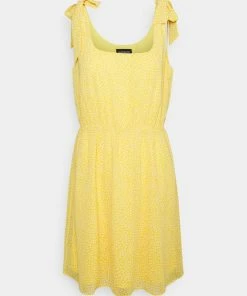 Even&Odd Day Dress - Yellow/white -Even&Odd Sales Store 3100b1c10f9243a19688ec2275b15059