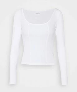 Even&Odd Long Sleeved Top - White 10 Even&Odd Long Sleeved Top - White -Even&Odd Sales Store 3171c47b37f5464bb837944bd841d85c