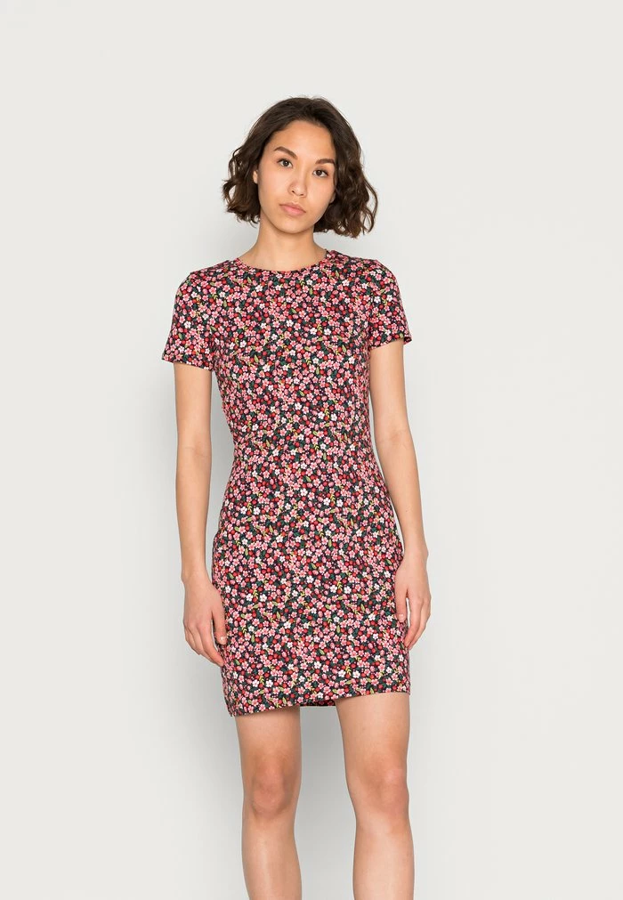 Even&Odd Day Dress - Black / Multi-coloured 3 Even&Odd Day Dress - Black / Multi-coloured