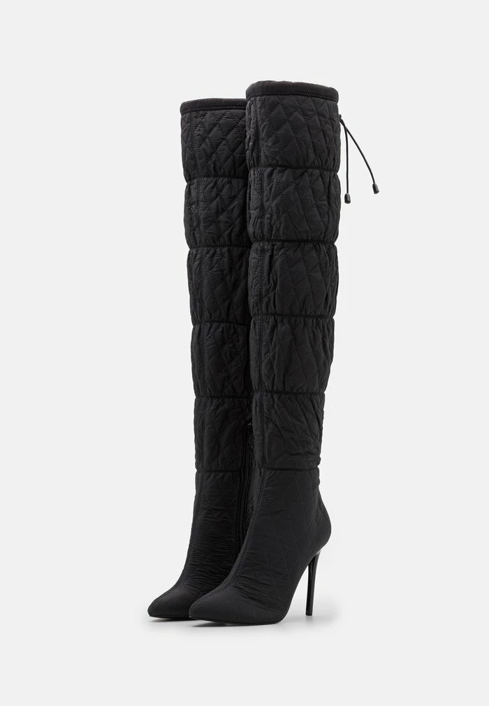 Even&Odd Over-the-knee Boots - Black 5 Even&Odd Over-the-knee Boots - Black - Image 3