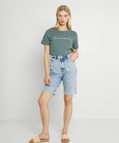 Even&Odd Print T-shirt - Green -Even&Odd Sales Store 340f167abe26483db202cb7a97febf42