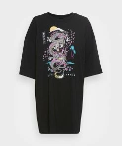 Even&Odd Jersey Dress - Black/multi Coloured 10 Even&Odd Jersey Dress - Black/multi Coloured -Even&Odd Sales Store 3519ae0eb5d74da08814ab8215f6280f