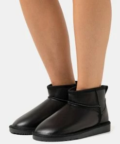 Even&Odd LEATHER - Ankle Boots - Black