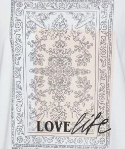 Even&Odd Print T-shirt - White -Even&Odd Sales Store 35d1421db65643febcd8b37af50f2517