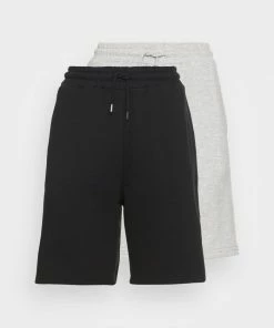 Even&Odd 2 PACK - Shorts - Black/mottled Light Grey 12 Even&Odd 2 PACK - Shorts - Black/mottled Light Grey -Even&Odd Sales Store 364662ca030c4ddbb2aeaeb47e1bd078