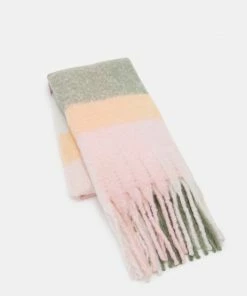 Even&Odd Scarf - Red/green/orange