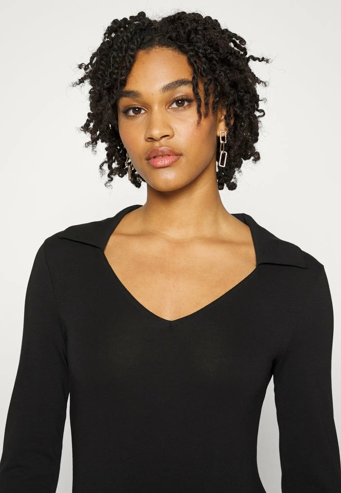 Even&Odd Jersey Dress - Black 10 Even&Odd Jersey Dress - Black - Image 8