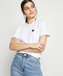 Even&Odd 2PACK - Basic T-shirt - White/black -Even&Odd Sales Store 36e456081f7c4842a7461469375448bb