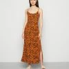 Even&Odd Maxi Dress - Orange/brown -Even&Odd Sales Store 37248189b8e44160ac85b7cf0e543d0e