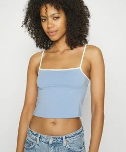 Even&Odd 2 PACK - Top - Black/light Blue -Even&Odd Sales Store 3789a20c3f00456a80a16af4260dcf4b