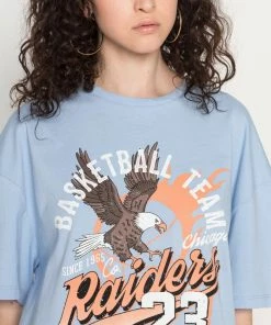 Even&Odd Print T-shirt - Blue -Even&Odd Sales Store 3796e8093b274d30bbc23569c67a5a33