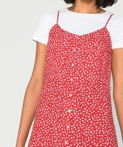 Even&Odd Day Dress - Red/white -Even&Odd Sales Store 3880d6a9839b47cabbda094c0a617e6d
