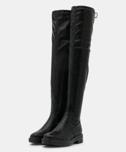 Even&Odd Over-the-knee Boots - Black 10 Even&Odd Over-the-knee Boots - Black -Even&Odd Sales Store 39330e4238b848fcafa88ca57038e307