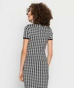 Even&Odd Jumper Dress - Black/white -Even&Odd Sales Store 3971023442d44dde9eeec0756f72c54c