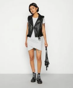 Even&Odd Jersey Dress - Mottled Light Grey 9 Even&Odd Jersey Dress - Mottled Light Grey -Even&Odd Sales Store 39847edccfb24119accb38130b2c6f02