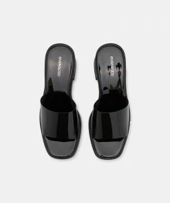 Even&Odd Heeled Mules - Black -Even&Odd Sales Store 39af9faf0faf4fd08244d642eeeebe44