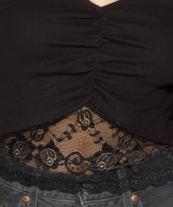 Even&Odd Long Sleeved Top - Black -Even&Odd Sales Store 3a4a6dce9864444686b70f2342463a86