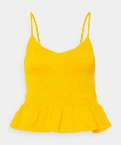 Even&Odd Top - Yellow -Even&Odd Sales Store 3a6510ba59db4e179b02c1d16bdbc47f