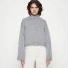 Even&Odd ZIP UP JUMPER - Jumper - Mottled Grey -Even&Odd Sales Store 3a91918d6563444ea1c4b71cb53647c5