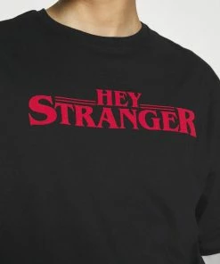 Even&Odd Print T-shirt - Black -Even&Odd Sales Store 3a9bd87e1f2442b19fbff88bb63791bf