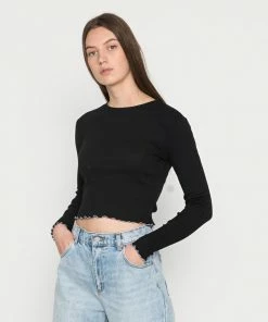 Even&Odd Long Sleeved Top - Black