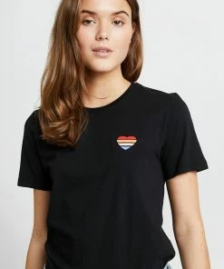 Even&Odd Basic T-shirt - Black