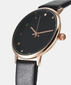 Even&Odd Watch - Black/rosegold-coloured -Even&Odd Sales Store 3bef02b2cded438e9548d4f7b3150d2a