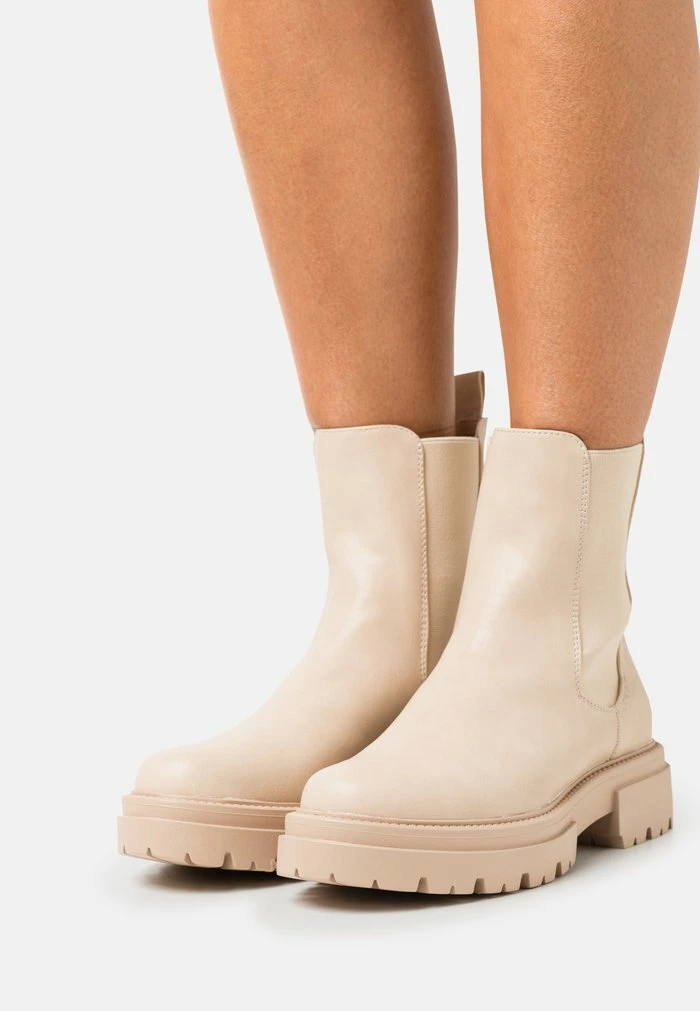 Even&Odd Platform Ankle Boots - Beige 3 Even&Odd Platform Ankle Boots - Beige