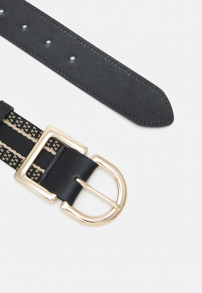 Even&Odd Belt - Black/beige 4 Even&Odd Belt - Black/beige - Image 2