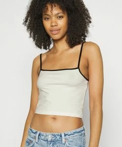 Even&Odd 2 PACK - Top - White/green -Even&Odd Sales Store 3ecbe0d1a3a6425eb4755e4a63a80651