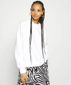 Even&Odd BASIC OVERSIZE SWEATSHIRT - Sweatshirt - White