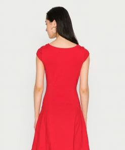 Even&Odd Jersey Dress - Red -Even&Odd Sales Store 40adc78c6d0f4eb6972cab83fca7ec07