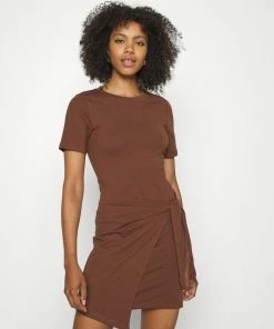 Even&Odd Jersey Dress - Brown