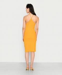 Even&Odd Jersey Dress - Dark Yellow -Even&Odd Sales Store 41aaf7c163b34d1192a448b44e6ec87a