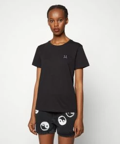 Even&Odd 2 Pack - Basic T-shirt - Black/white -Even&Odd Sales Store 41c6c598c5ff4e4bb20ed6f43c726d7c