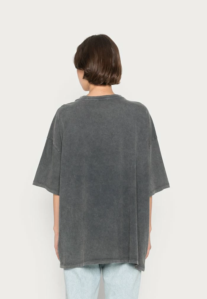 Even&Odd Print T-shirt - Black 5 Even&Odd Print T-shirt - Black - Image 3