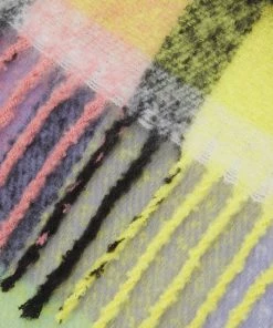 Even&Odd Scarf - Yellow/pink/green -Even&Odd Sales Store 42b63ec43d73420d91950d34878b2e57