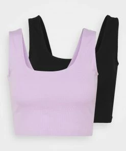 Even&Odd 2 PACK - Top - Black/lilac 12 Even&Odd 2 PACK - Top - Black/lilac -Even&Odd Sales Store 42ba6038b9b34187906f068723353caa