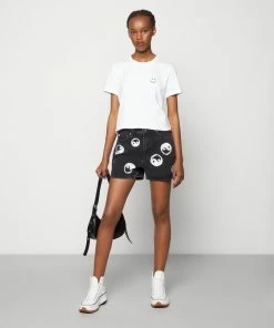 Even&Odd 2 Pack - Basic T-shirt - Black/white