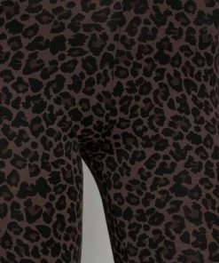 Even&Odd 2 PACK - Leggings Animal Print - Pants - Leggings - Trousers - Black/brown -Even&Odd Sales Store 433dec6f2a234935afb27621708b1294