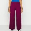 Even&Odd Trousers - Dark Purple