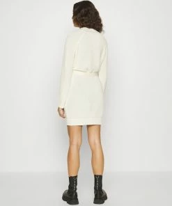 Even&Odd Jumper Dress - White -Even&Odd Sales Store 43e9cca4022a4f9488956c3ebbd8cea4