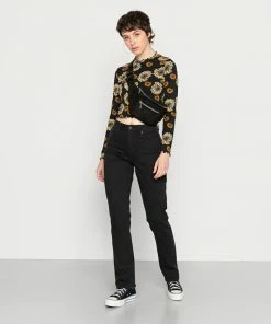 Even&Odd 2 PACK - Long Sleeved Top - Black/yellow