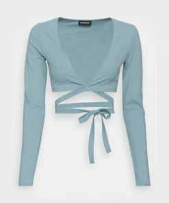 Even&Odd Long Sleeved Top - Blue -Even&Odd Sales Store 453c0c9d07084a10909156284e0efb3c