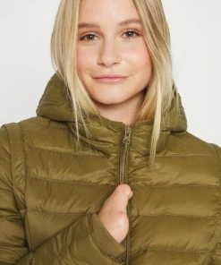 Even&Odd Down Jacket - Khaki 19 Even&Odd Down Jacket - Khaki -Even&Odd Sales Store 4541bc1c9337433ca460f8b353fd0f43