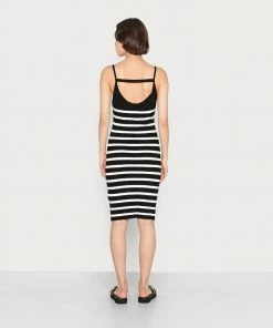 Even&Odd Jumper Dress - Black/white -Even&Odd Sales Store 46e798649c6d46998770583e2310b775