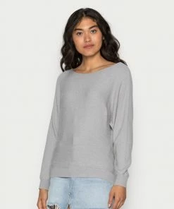 Even&Odd Jumper - Mottled Light Grey