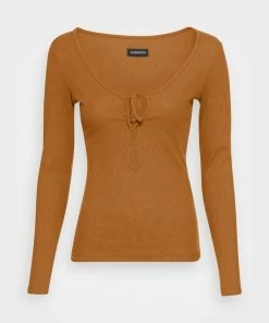 Even&Odd Long Sleeved Top - Brown -Even&Odd Sales Store 4894d797598a41b7add1379942eaa500